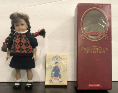 American Girl 6" Molly Mini American Girl Doll Gray Eyes - Image 1 of 4
