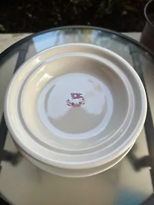 RMS Titanic Authentic Collection Reproduction WHITE STAR LINE Plate & Soup Bowl - Picture 1 of 15
