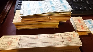 5,000+ Vintage B & W Coupons/Raleigh/Belair Cigarettes Various Series - Picture 1 of 4