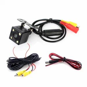 Car Rear View Cameras 4 LED Parking Cam Reverse Camera Night Vision+Waterproof - Picture 1 of 8
