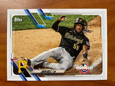 2021 Topps Opening Day Josh Bell #32 - PITTSBURGH PIRATES - Image 1 of 2