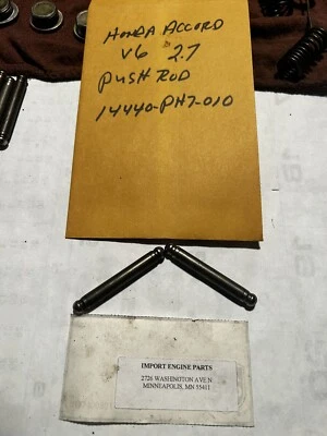 PUSH ROD USED FITS HONDA ACCORD V6 2675cc C27A4 SOHC 24V 1995-1997 14440-PH7-010 - Image 1 of 2