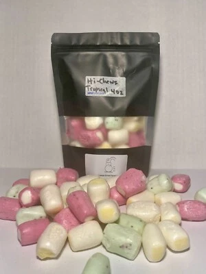 Freeze Dried Hi-Chews Tropical Flavor Pick Size