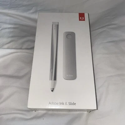 ADOBE Ink & Slide, Creative Cloud Pen & Digital Ruler, New Sealed In Box - Image 1 of 2
