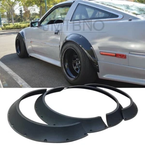 For Datsun 240Z 280Z Fender Flares Extra Wide Flexible Wheel Arches Body Kit 4PC - Picture 1 of 12