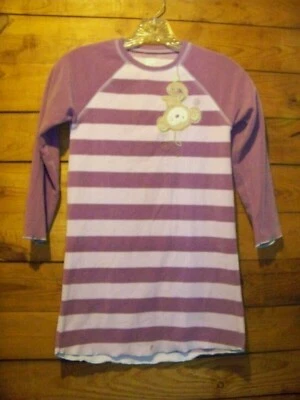 Vestido de noche Carter's Girls púrpura a rayas talla mediana ¡¡EXCELENTE ESTADO!!! Foto 1 de 3