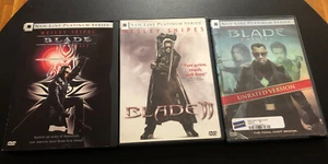 Blade Trilogy DVD Platinum Series (Blade, Blade II, Blade Trinity Unrated Vers.) - Picture 1 of 11