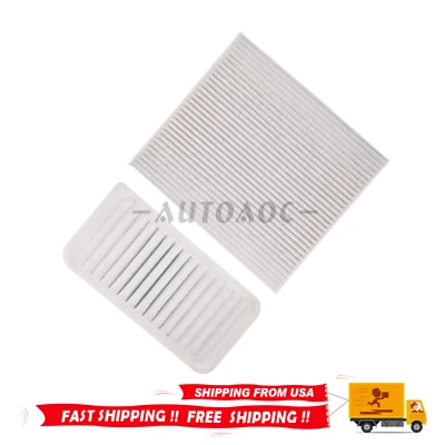 Fit For Toyota Corolla Matrix 2003-2008 Cabin Air Filter & Engine Air Filter - Image 1 of 4