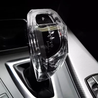 Tampa da alavanca de câmbio de marchas cristal rocha para BMW F15 X5 F16 X6 2014-2018 - Imagem 1 de 4