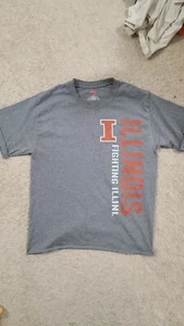 UIUC Illinois graues T-Shirt - Damen Small - Bild 1 von 3