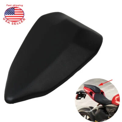 Motorcycle Rear Pillion Passenger Seat Fit For DUCATI Panigale 1299 959 black - Image 1 of 4