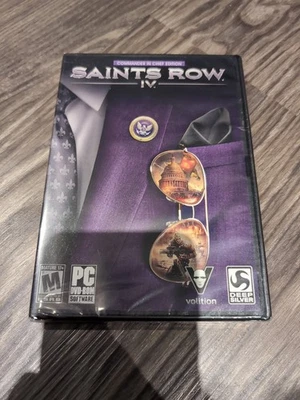 Saints Row IV 4 总司令版 PC DVD Rom 游戏全新原厂密封 — 第 1/2 张图片