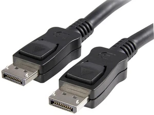 STARTECH Kabel DisplayPort 1.2 Lelaki ke Lelaki dengan Pengancing, 2m Hitam - Picture 1 of 1