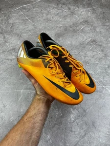 Crampons de football Nike Mercurial Miracle II FG orang Boots 2011 Size 45 - Picture 1 of 19