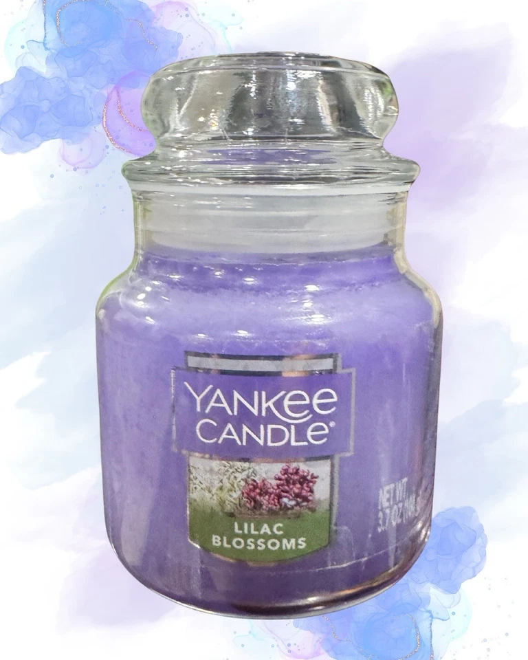 Yankee Candle Lilac Blossoms Tarro Pequeño Vela (2) Foto 1 de 3