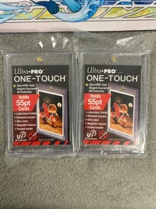 Ultra Pro One-Touch 55 Pt Magnetic Card Holder x 2 - Picture 1 of 1
