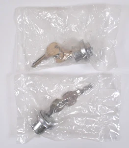 2x NEUE Diebold C8160 Schrank Schublade Schließzylinder mit je 2 Schlüsseln RM07 - Bild 1 von 4
