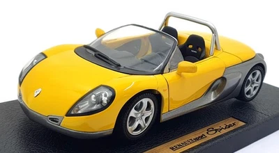 Anson 1/18 Scale Diecast 30350 - Renault Sport Spider - Yellow - Image 1 of 4
