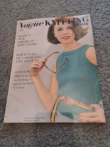 Vintage Spring Summer 1961 Vogue Knitting Book Magazine Patterns - Imagen 1 de 4