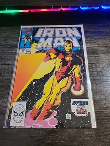 Iron Man #256 Vol. 1 1990 Marvel Comics HTF OOP CLASSIC COMIC!!! - Picture 1 of 9