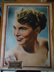 ritaglio-clipping-JANET LEIGH-galleria di HOLLYWOOD-cm.28x37 - Picture 1 of 1