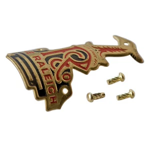 Pack of 6 Brass Head Badge Rivets Raleigh Restoration for Chopper & Grifter - Picture 1 of 4