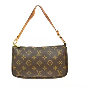 LOUIS VUITTON MONOGRAM POCHETTE ACCESSOIRES HANDBAG M51980 AR1000 XX30326 - Picture 1 of 8