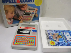 Vintage Spell & Count Playtime Computer 1986 Learning Educational Toy Boxed - Picture 1 of 6
