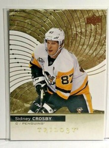 2017-18 UPPER DECK TRILOGY # 15 SIDNEY CROSBY PITTSBURGH PENGUINS