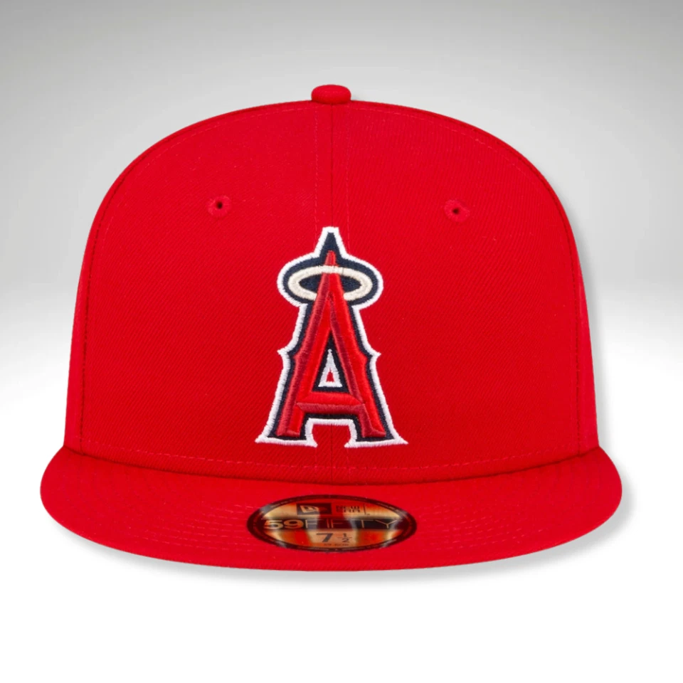 Los Angeles Anaheim Angels ANA MLB Authentic New Era 59FIFTY Fitted Cap - 5950 - Image 1 of 1