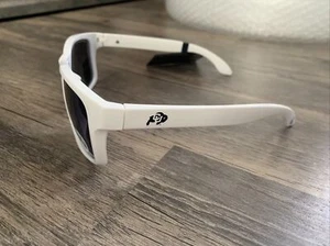 MTN RMR Colorado Buffalo Sunglasses NCAA White, Black Lenses UV400 Shades NEW! - Picture 1 of 5