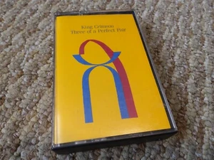 KING CRIMSON ~ THREE OF A PERFECT PAIR ~ CASSETTE 1984 ~ EX/VG+ - Picture 1 of 4