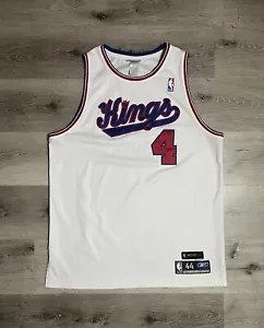 Reebok Chris Webber Sacramento Kings NBA Hardwood Classics Jersey Authentic 44 L - Picture 1 of 5