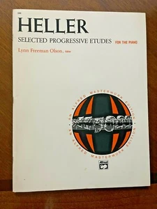 Heller - Ausgewählte progressive Etüden für Klavier - von Lynn Freeman Olson 1986 - Bild 1 von 4