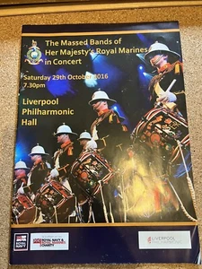 Massenbands HER Majesty's Royal Marines im Konzert. 29.10.2016 - Liverpool Phil - Bild 1 von 9