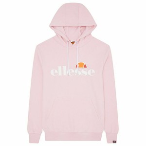 ellesse moletom com capuz damen pink