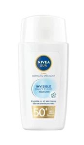 NIVEA Sun Derma Invisible Daily Fluid Niacinamide SPF50+ PA++++ 40 Ml. - Picture 1 of 8