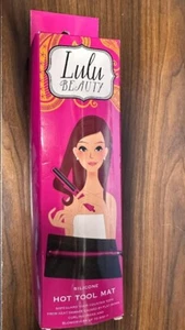 New Lulu beauty silicone hot tool mat black beauty supply - Imagen 1 de 3