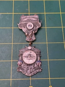 BPOE Elks medal 1910's era - Picture 1 of 6