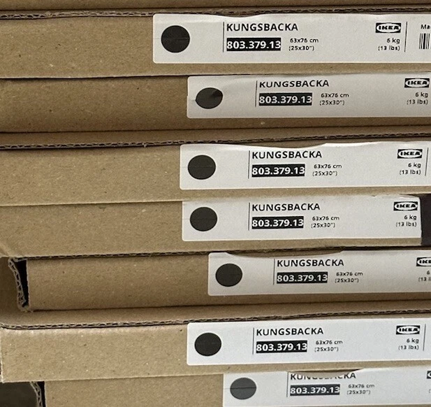 Cantidad 1 Nuevo IKEA KUNGSBACKA Negro Antracita Panel Cubierta 25x30 in 803.379.13 Foto 1 de 1