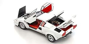 KYOSHO Lamborghini Countach LP500S White Model Car 1/18 Scale Replica KS08320E
