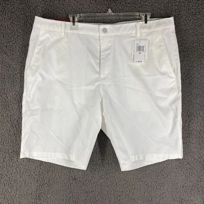 Puma Jackpot Golf Shorts Technical Performance Fabric White Size 40 NWT NEW Flaw - Image 1 of 4