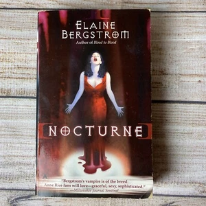 Nocturne by Elaine Bergstrom ~ 2003 Small Paperback Fiction - Picture 1 of 10