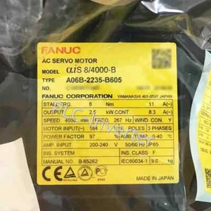 NUEVO SERVO Motor Fanuc A06B-2235-B605 A06B-2235-B605 ENVÍO RÁPIDO #L+F - Imagen 1 de 7