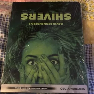 1975 Shivers (Blu-ray, Digital, 1975) Vestron Video Steelbook - Picture 1 of 2