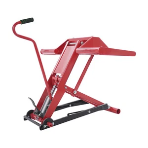 For Lawn Mowers 25.4in Lift Height Q235 350lbs Lawn Mower Lift Hydraulic Jack US - Picture 1 of 13