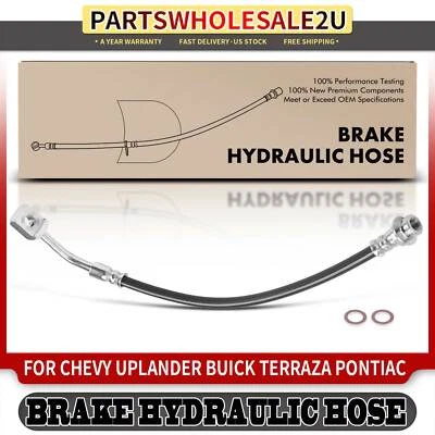 Mangueira hidráulica de freio dianteiro esquerdo LH para Buick Terraza Chevrolet Uplander Pontiac - Imagem 1 de 4