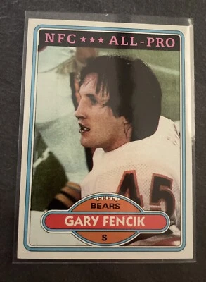 1980 Topps - #380 Gary Fencik Chicago Bears NM-MT - Image 1 of 2