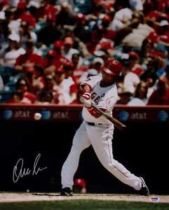 Erick Aybar Signed Angels Baseball 16x20 Photo PSA/DNA COA MLB Picture Autograph - Picture 1 of 24