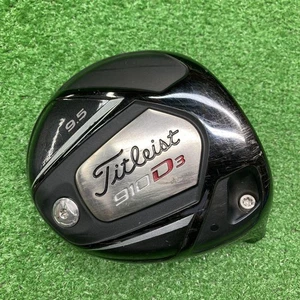 Titleist 910D3 9.5° Driver Head Only Good Small Scratches - Picture 1 of 8